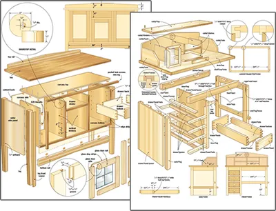 Image of sample woodworking plan